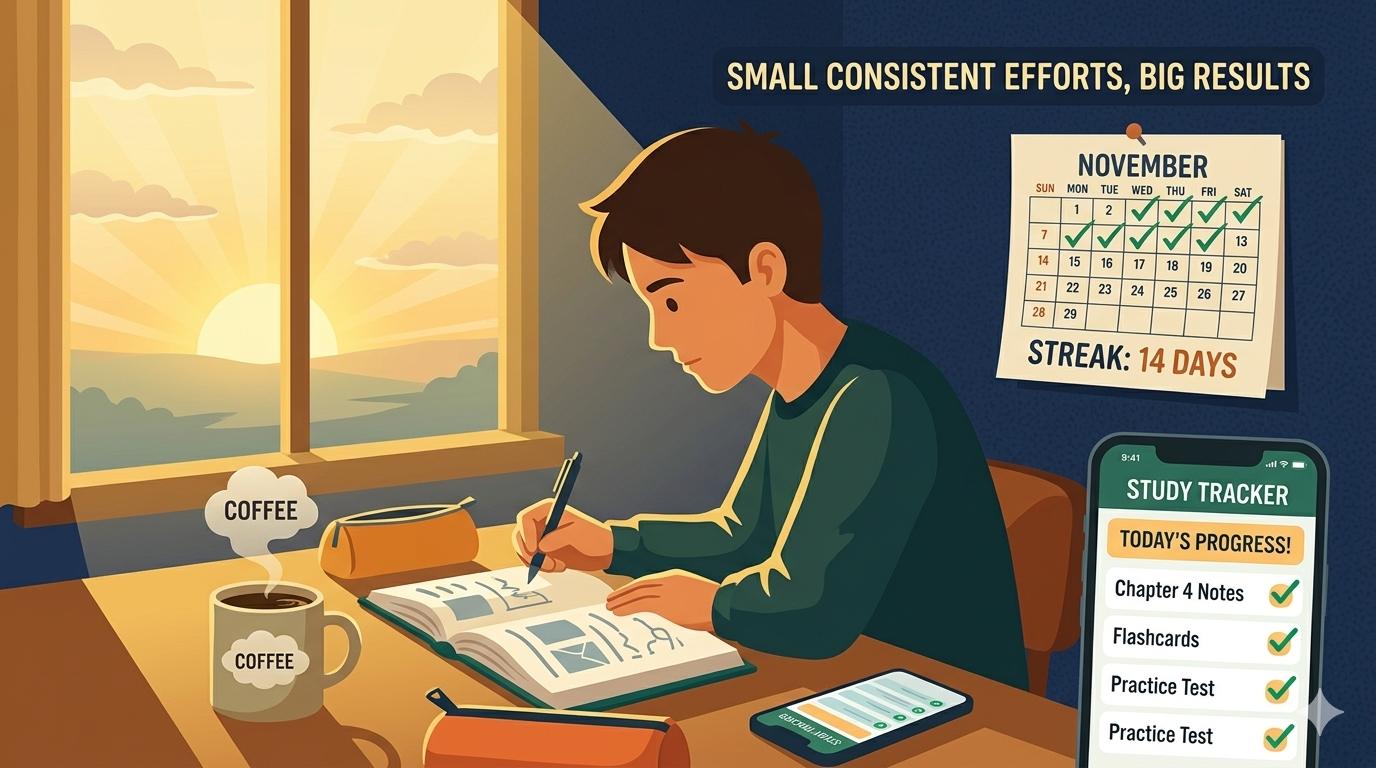 How to Build a Study Habit That Sticks — Even With a Full-Time Job