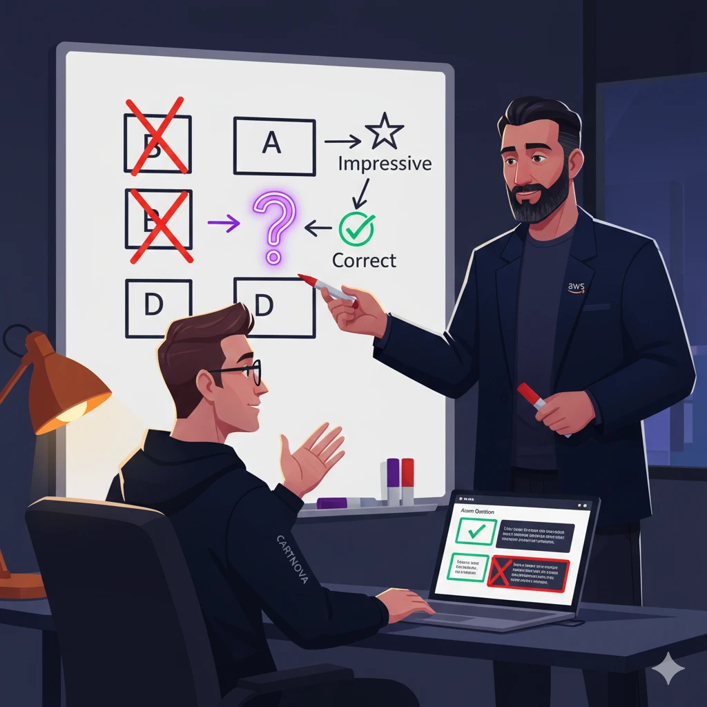 Exam Strategy — Keyword Recognition & Distractor Elimination