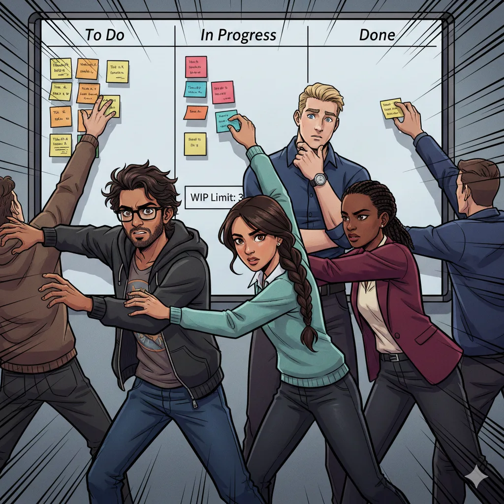 Kanban Practices with Scrum